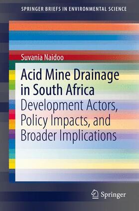 Naidoo |  Acid Mine Drainage in South Africa | Buch |  Sack Fachmedien