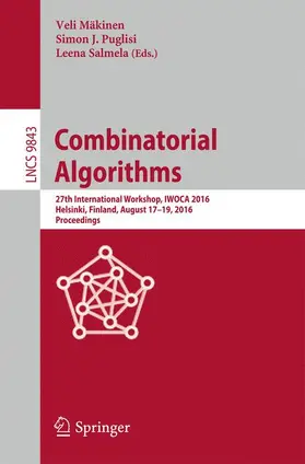 Mäkinen / Salmela / Puglisi |  Combinatorial Algorithms | Buch |  Sack Fachmedien