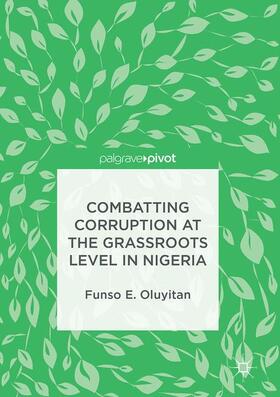 Oluyitan |  Combatting Corruption at the Grassroots Level in Nigeria | Buch |  Sack Fachmedien