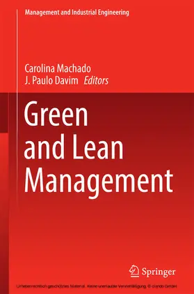 Machado / Davim |  Green and Lean Management | eBook | Sack Fachmedien