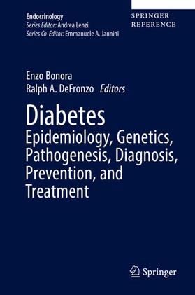 DeFronzo / Bonora |  Diabetes Epidemiology, Genetics, Pathogenesis, Diagnosis, Prevention, and Treatment | Buch |  Sack Fachmedien