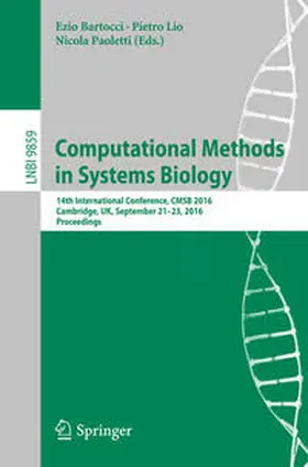 Bartocci / Lio / Paoletti |  Computational Methods in Systems Biology | eBook | Sack Fachmedien