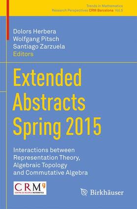 Herbera / Zarzuela / Pitsch |  Extended Abstracts Spring 2015 | Buch |  Sack Fachmedien