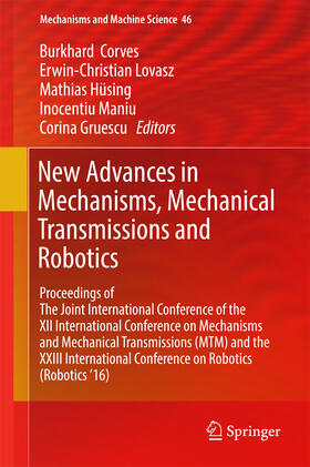 Corves / Lovasz / Hüsing |  New Advances in Mechanisms, Mechanical Transmissions and Robotics | eBook | Sack Fachmedien