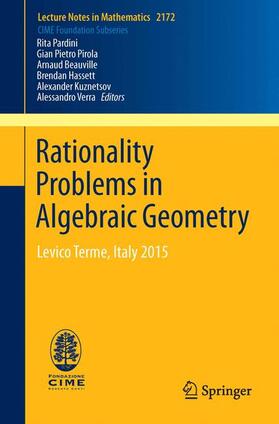 Beauville / Pardini / Kuznetsov |  Rationality Problems in Algebraic Geometry | Buch |  Sack Fachmedien