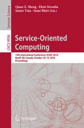 Sheng / Stroulia / Tata |  Service-Oriented Computing | eBook | Sack Fachmedien