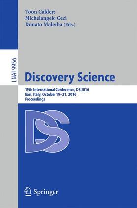 Calders / Malerba / Ceci |  Discovery Science | Buch |  Sack Fachmedien