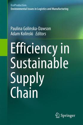 Kolinski / Golinska-Dawson |  Efficiency in Sustainable Supply Chain | Buch |  Sack Fachmedien