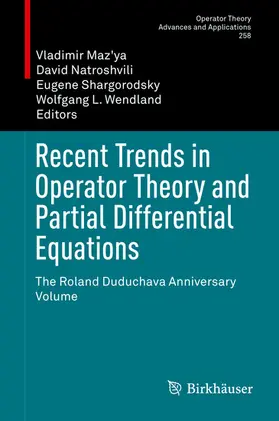 Maz'ya / Natroshvili / Shargorodsky |  Recent Trends in Operator Theory and Partial Differential Equations | eBook | Sack Fachmedien