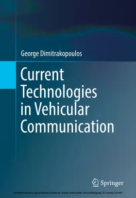 Dimitrakopoulos |  Current Technologies in Vehicular Communication | eBook | Sack Fachmedien