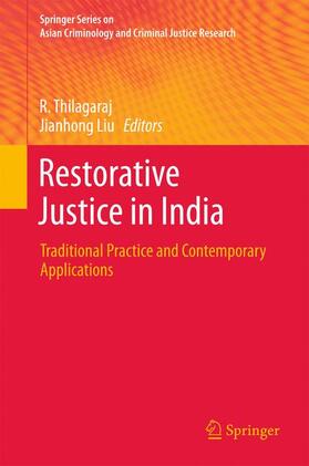 Liu / Thilagaraj |  Restorative Justice in India | Buch |  Sack Fachmedien