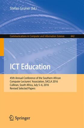 Gruner |  ICT Education | Buch |  Sack Fachmedien