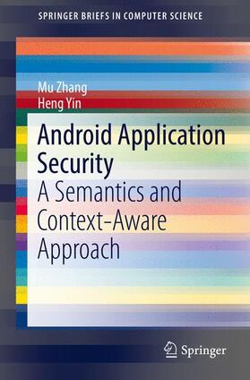 Zhang / Yin |  Android Application Security | Buch |  Sack Fachmedien