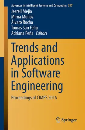 Mejia / Muñoz / Peña |  Trends and Applications in Software Engineering | Buch |  Sack Fachmedien