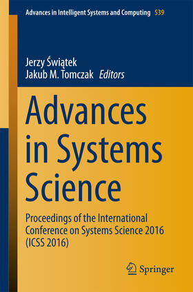 Swiatek / Tomczak |  Advances in Systems Science | eBook | Sack Fachmedien