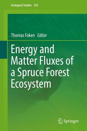 Foken |  Energy and Matter Fluxes of a Spruce Forest Ecosystem | Buch |  Sack Fachmedien