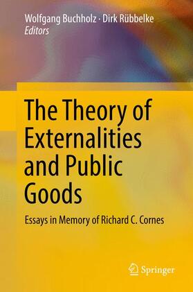 Rübbelke / Buchholz |  The Theory of Externalities and Public Goods | Buch |  Sack Fachmedien