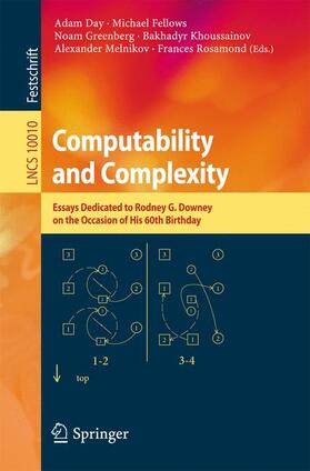 Day / Fellows / Rosamond |  Computability and Complexity | Buch |  Sack Fachmedien