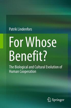 Lindenfors |  For Whose Benefit? | Buch |  Sack Fachmedien