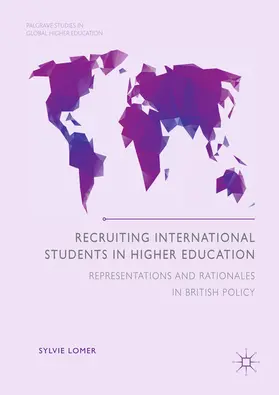 Lomer |  Recruiting International Students in Higher Education | eBook | Sack Fachmedien