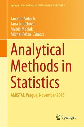 Antoch / Pešta / Jurecková |  Analytical Methods in Statistics | Buch |  Sack Fachmedien