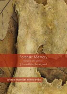 Bøndergaard |  Forensic Memory | Buch |  Sack Fachmedien