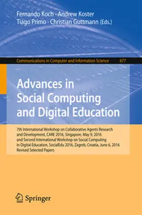 Koch / Koster / Primo |  Advances in Social Computing and Digital Education | eBook | Sack Fachmedien