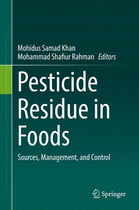 Rahman / Khan |  Pesticide Residue in Foods | Buch |  Sack Fachmedien