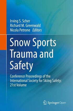 Scher / Petrone / Greenwald |  Snow Sports Trauma and Safety | Buch |  Sack Fachmedien