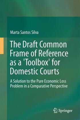 Santos Silva | The Draft Common Frame of Reference as a "Toolbox" for Domestic Courts | Buch | 978-3-319-52922-6 | sack.de