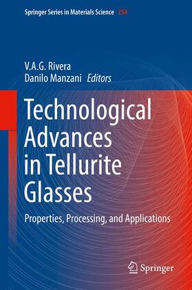 Manzani / Rivera |  Technological Advances in Tellurite Glasses | Buch |  Sack Fachmedien