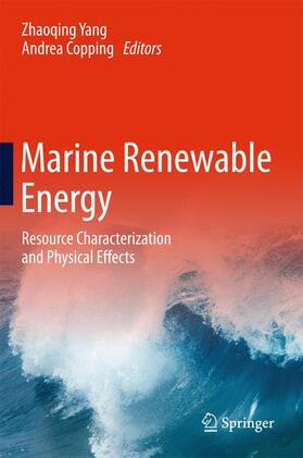 Copping / Yang |  Marine Renewable Energy | Buch |  Sack Fachmedien