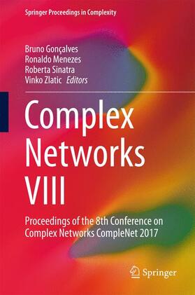 Gonçalves / Zlatic / Menezes |  Complex Networks VIII | Buch |  Sack Fachmedien