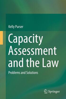 Purser |  Capacity Assessment and the Law | Buch |  Sack Fachmedien