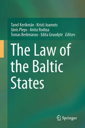 Kerikmäe / Joamets / Pleps |  The Law of the Baltic States | eBook | Sack Fachmedien