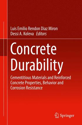 Rendon Diaz Miron / Koleva |  Concrete Durability | Buch |  Sack Fachmedien