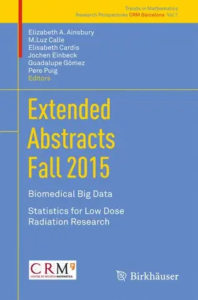 Ainsbury / Calle / Cardis |  Extended Abstracts Fall 2015 | Buch |  Sack Fachmedien