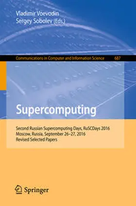 Voevodin / Sobolev |  Supercomputing | eBook | Sack Fachmedien