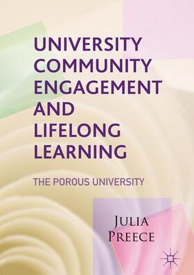 Preece |  University Community Engagement and Lifelong Learning | Buch |  Sack Fachmedien