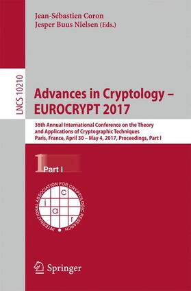 Nielsen / Coron |  Advances in Cryptology ¿ EUROCRYPT 2017 | Buch |  Sack Fachmedien