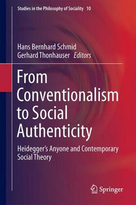 Thonhauser / Schmid |  From Conventionalism to Social Authenticity | Buch |  Sack Fachmedien