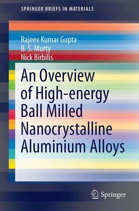 Gupta / Murty / Birbilis |  An Overview of High-energy Ball Milled Nanocrystalline Aluminium Alloys | Buch |  Sack Fachmedien