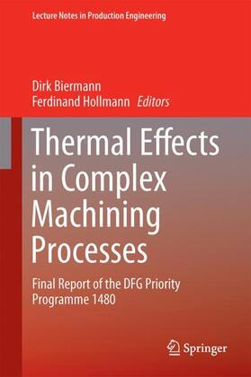Hollmann / Biermann |  Thermal Effects in Complex Machining Processes | Buch |  Sack Fachmedien