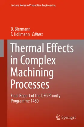 Biermann / Hollmann |  Thermal Effects in Complex Machining Processes | eBook | Sack Fachmedien