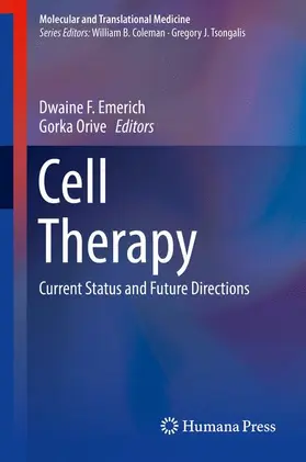 Orive / Emerich |  Cell Therapy | Buch |  Sack Fachmedien