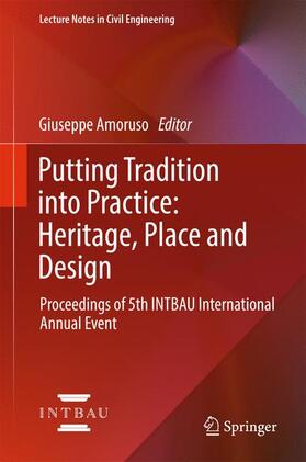 Amoruso |  Putting Tradition into Practice: Heritage, Place and Design | Buch |  Sack Fachmedien