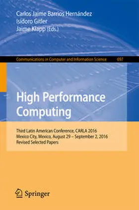 Barrios Hernández / Gitler / Klapp |  High Performance Computing | eBook | Sack Fachmedien