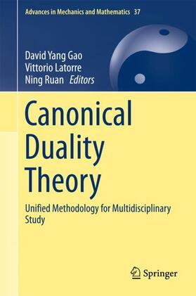 Gao / Ruan / Latorre |  Canonical Duality Theory | Buch |  Sack Fachmedien