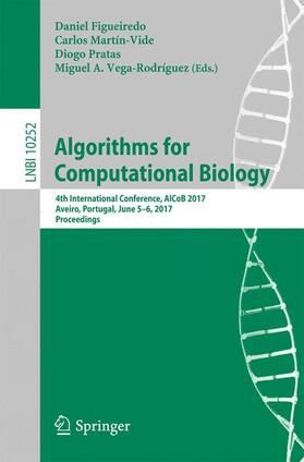 Figueiredo / Vega-Rodríguez / Martín-Vide |  Algorithms for Computational Biology | Buch |  Sack Fachmedien