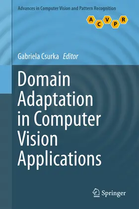 Csurka |  Domain Adaptation in Computer Vision Applications | eBook | Sack Fachmedien